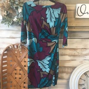 Talbots Petites fall floral Dress, size SP, Small petite